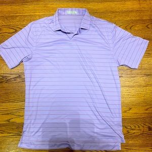 Peter Millar Large Lavender Golf shirt